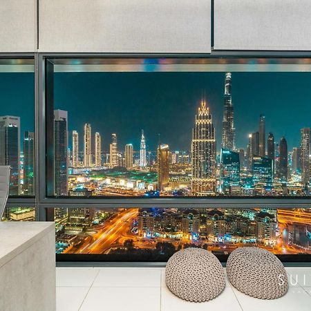 Breathtaking Panoramic Burj Khalifa Skyline View Suite Dubai Ngoại thất bức ảnh