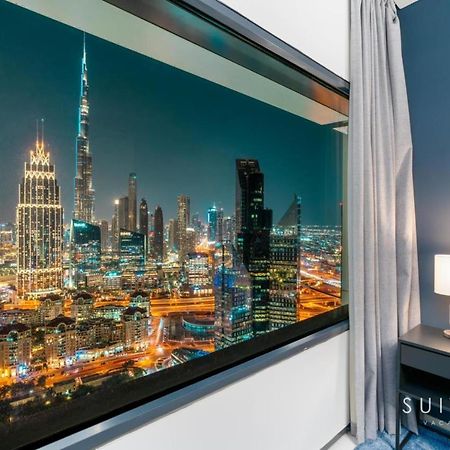 Breathtaking Panoramic Burj Khalifa Skyline View Suite Dubai Ngoại thất bức ảnh