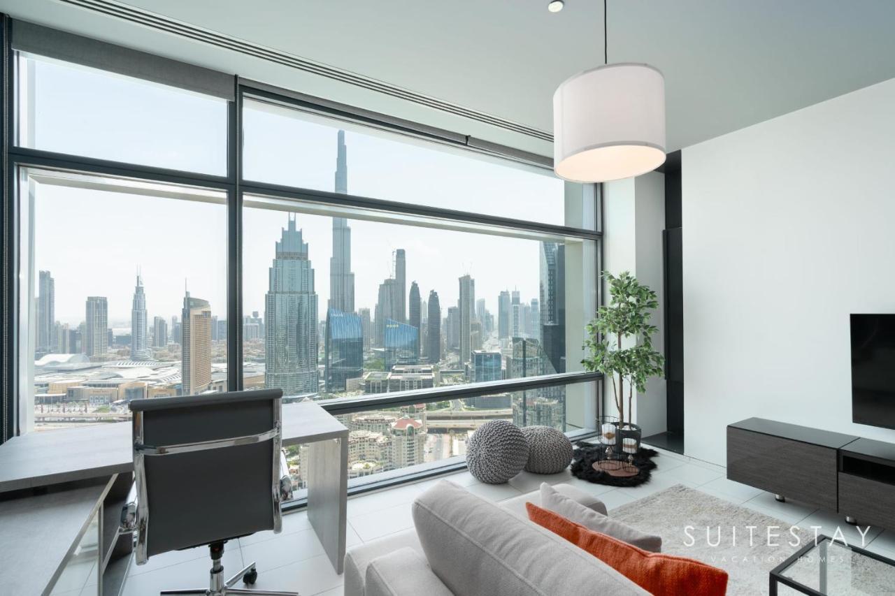 Breathtaking Panoramic Burj Khalifa Skyline View Suite Dubai Ngoại thất bức ảnh