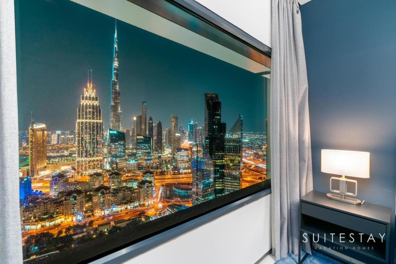 Breathtaking Panoramic Burj Khalifa Skyline View Suite Dubai Ngoại thất bức ảnh